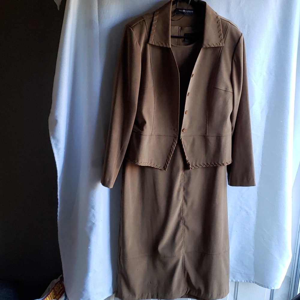 Dress and Over Coat